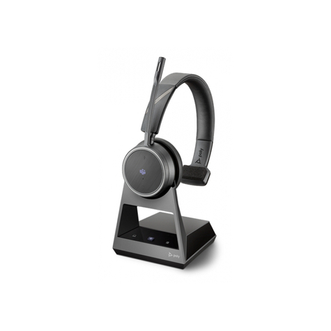 Poly bt headset voyager 4210 office 2-way base usb-a teams - 214002-05