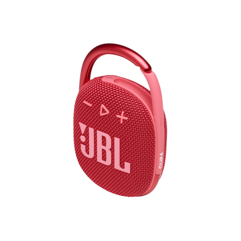 Jbl clip 4 haut-parleur bluetooth - rouge - jblclip4red