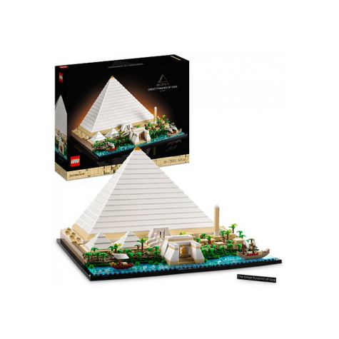Lego architecture - grande pyramide de gizeh (21058)
