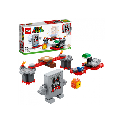 Lego super mario - kit d'extension lava-ger wummps (71364)