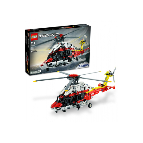 Lego technic - hélicoptère de sauvetage airbus h175 (42145)