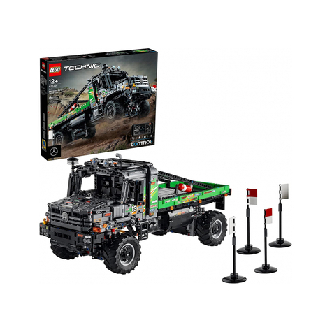Lego technic - camion tout-terrain 4x4 mercedes-benz zetros (42129)
