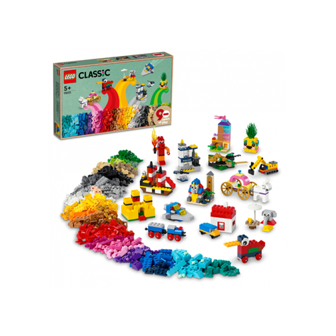 Lego classic - 90 ans de plaisir de jeu 1100 pièces (11021)