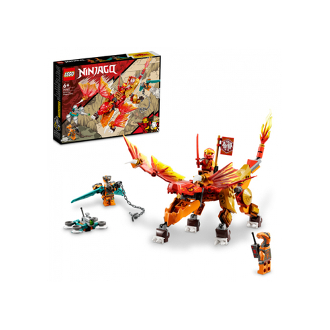 Lego ninjago - le dragon de feu evo de kai (71762)