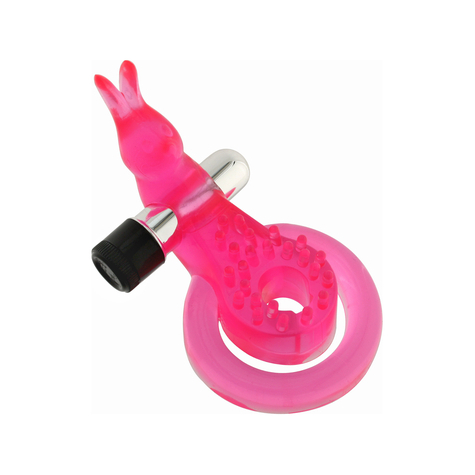 Anneaux cockring : cock&ball ring rabbit jelly vibe pi