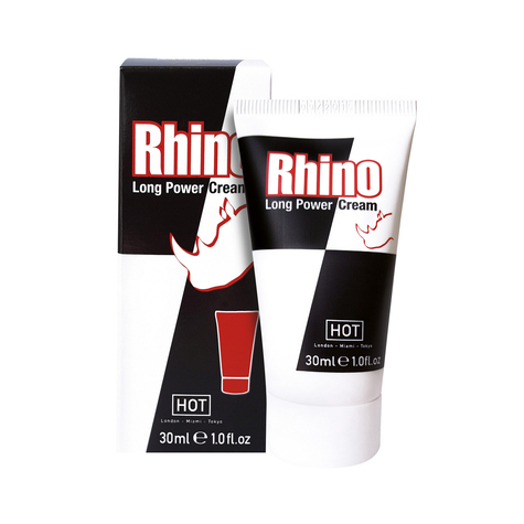Cremes gels lotions spray puissance : hot rhino long power cream 30ml