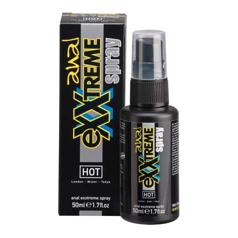 Cremes gels lotions spray anal : hot exxtreme anal spray 50 ml