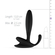 Vibromasseur anal : 7 speeds silicone anal vibrator in noir color