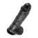 King Cock 25 Cm Dildo With Testicles Black