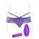 Pipedream culotte ouverte + œuf vibrant crotchless thrill-her prune