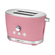 Grille-pain clatronic toaster ta 3690 rose
