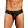 Lingerie hommes: micro thong pinch back black