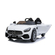 Véhicule pour enfants - Voiture électrique Mercedes AMG GT biplace M - sous licence - 12V, 2 moteurs- 2,4Ghz, MP3, siège en cuir+EVA-Blanc