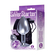 Butt Plugs  Bejeweled Stainless Steel Plug - Violet