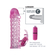 Gaine a penis : vibrating couples cage rose
