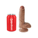 King Cock Dildo With Testicles 20 Cm