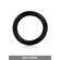 Anneaux cockring : rubber ring noir small