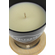 Bougie parfumée belforte candele en verre noir avec capuchon en bois de frêne zenzero e pepe nero