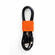 Bluelounge Cableclip Cable Tie Medium Gray / Orange