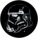 Self-Adhesive Non-Woven Wallpaper / Wall Tattoo - Star Wars Ink Stormtrooper - Size 125 X 125 Cm