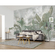 Non-Woven Wallpaper - Paillettes Tropicales - Size 368 X 248 Cm