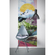 Papier peint photo - mountain top panel - taille 100 x 250 cm