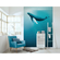 Non-Woven Wallpaper - Artsy Humpback Whale - Size 200 X 280 Cm