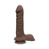 Dildo : The Super D Chocolate 8 Inch